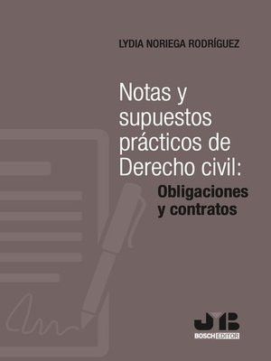 cover image of Notas y supuestos prácticos de Derecho civil